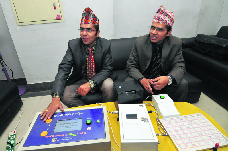 Developers of Nepali voting machine feel discouraged